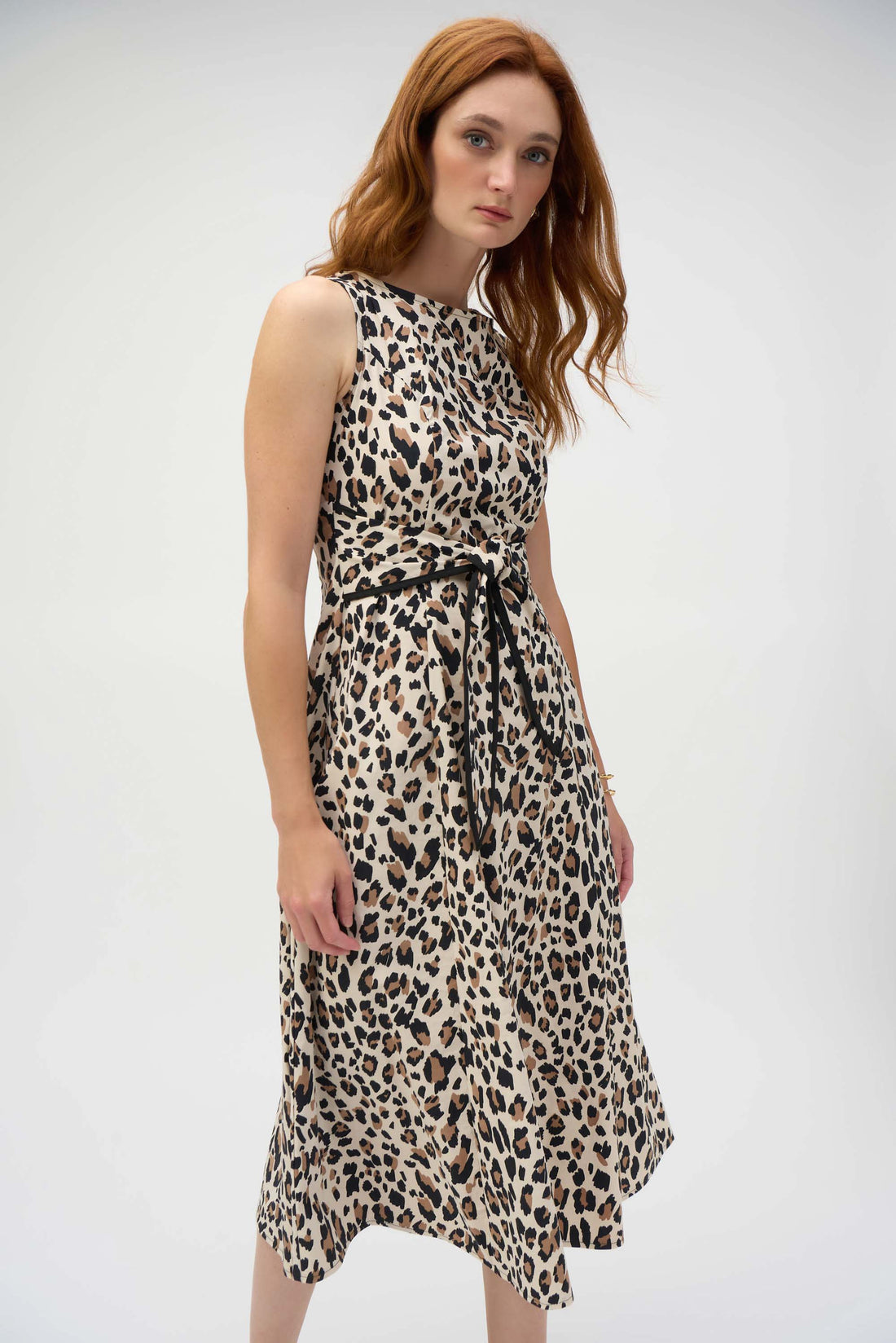 Joseph Ribkoff | Knee Length Animal Print Dress