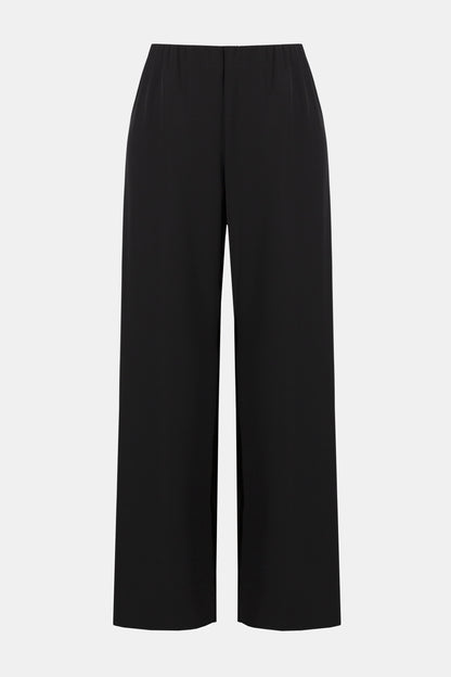 Joseph Ribkoff | Wide Leg Pull-on Pants - Black