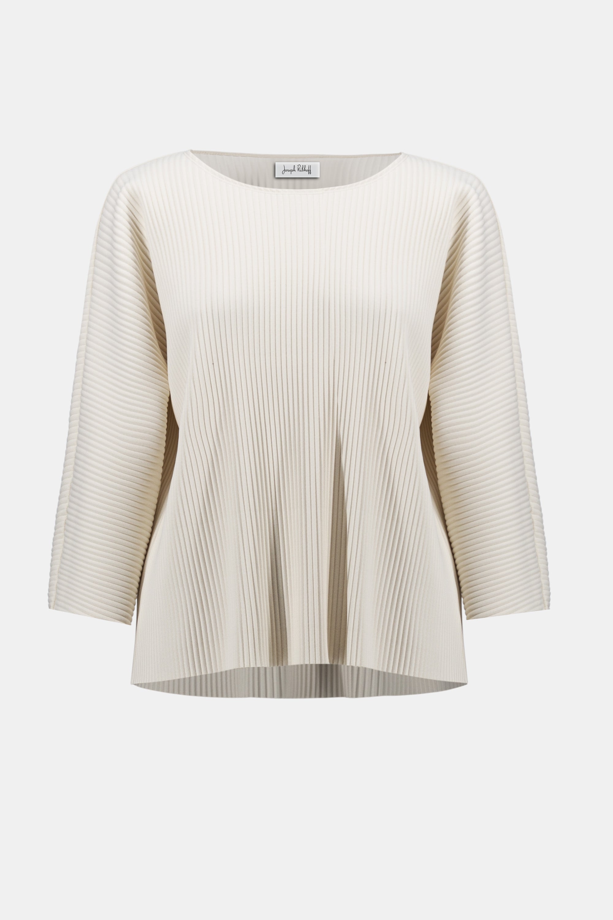 Pleated Scuba Boxy Top