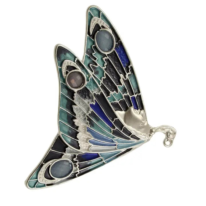 Magnetic Butterfly Brooch