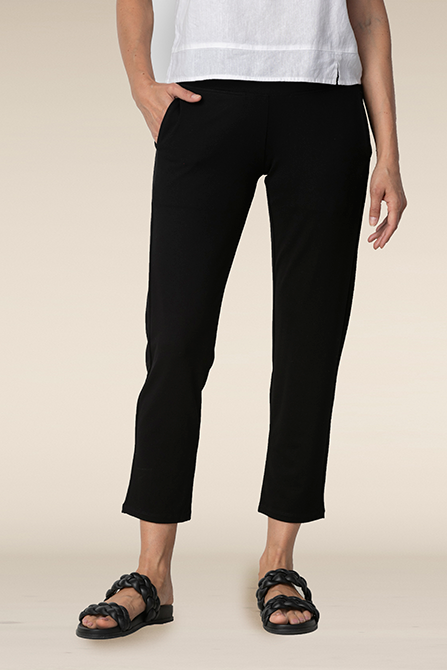 Black Straight Pant