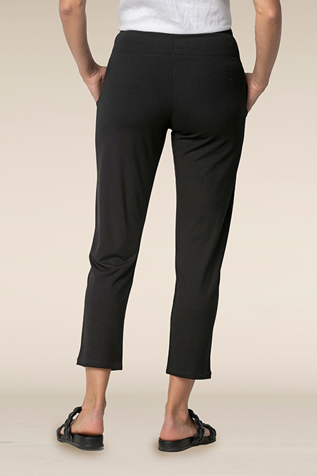 Black Straight Pant