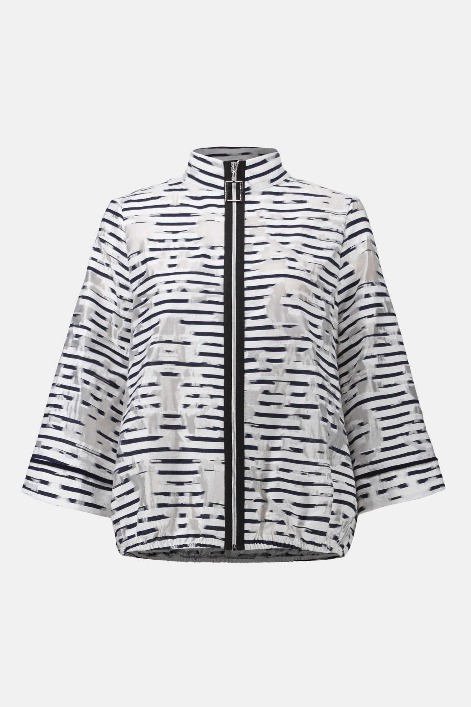 Striped Bomber Jacket