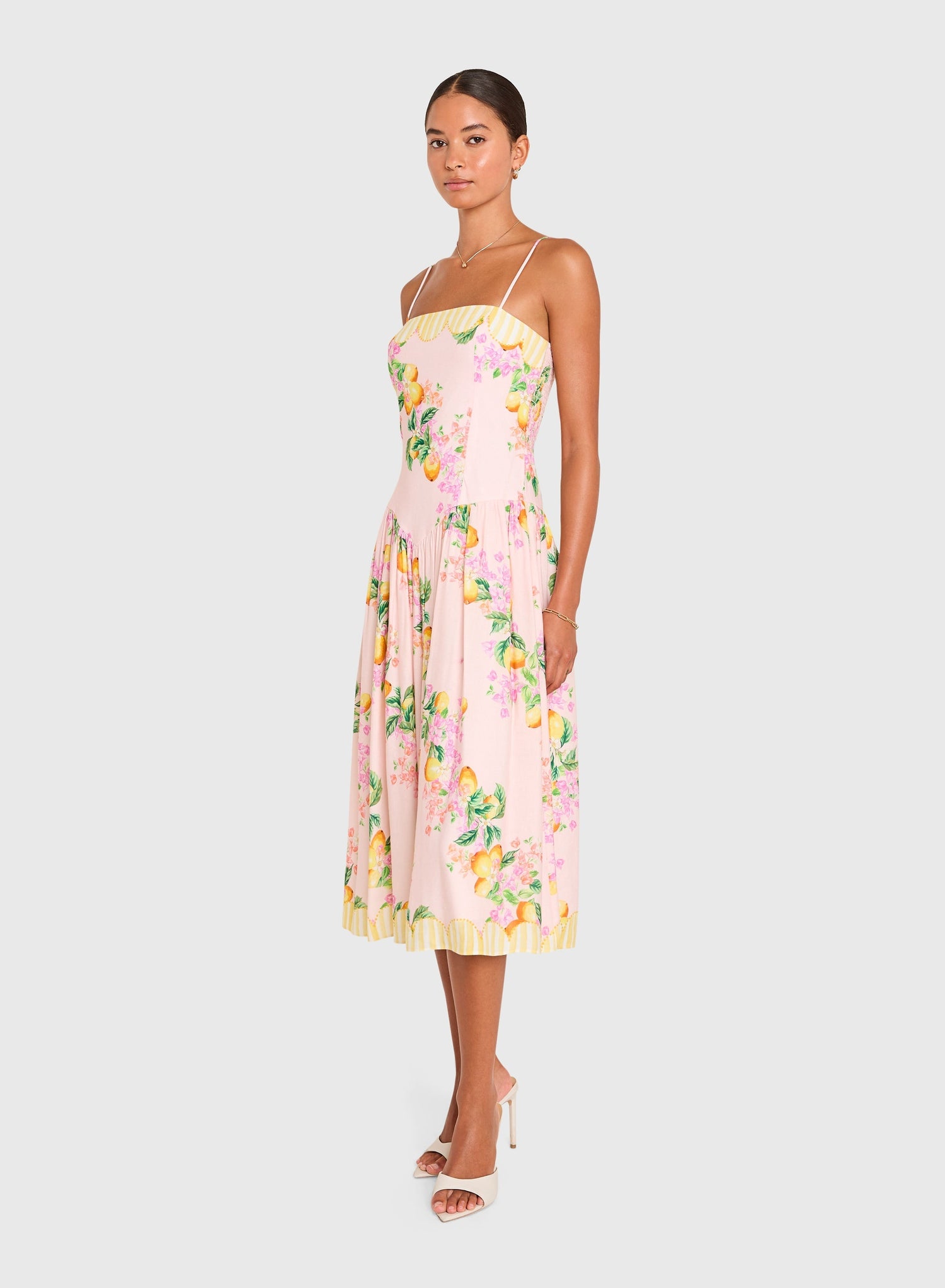 Amanda Uprichard | Delora Midi Dress - Limoncello