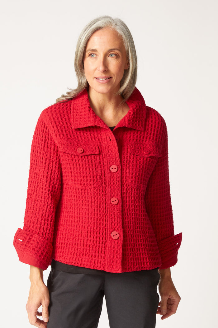 Habitat | Washed Honeycomb Jacket
