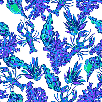 Greenwich Tunic Dress in Beyond The Sea Purple