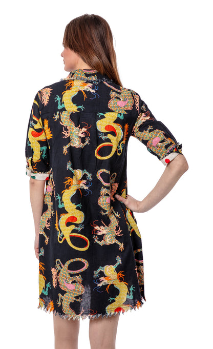 Chatham Dress Black Dragon