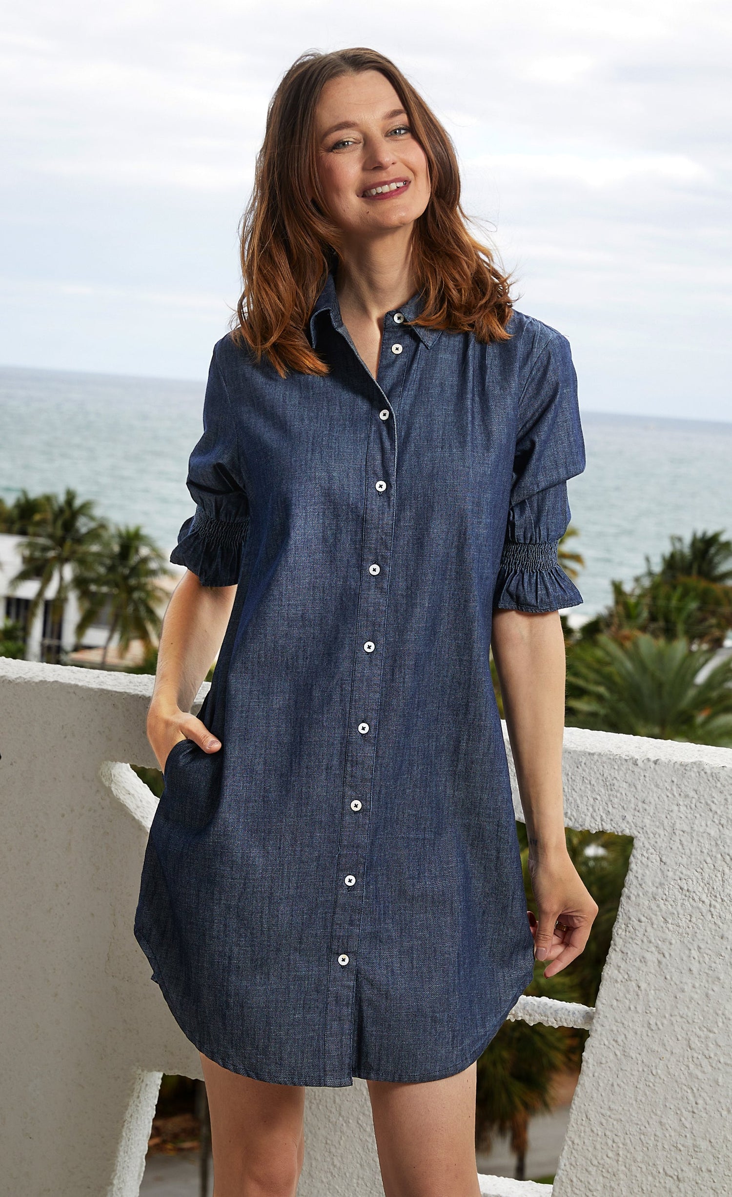 Atlantic Dress Denim