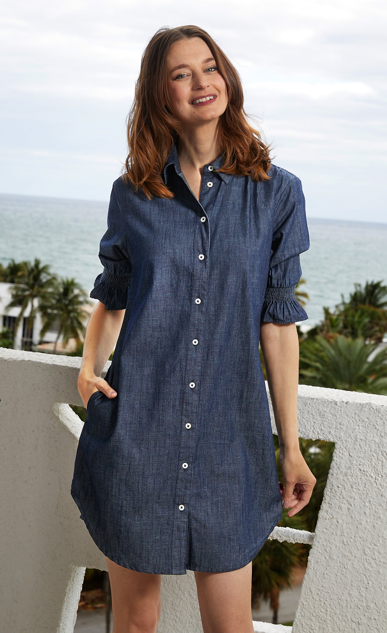 Atlantic Dress Denim