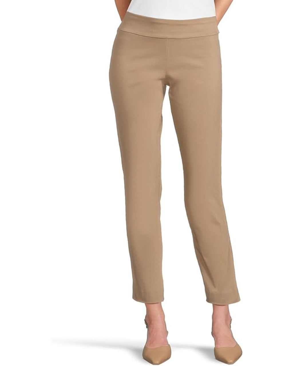 Krazy Larry Pull on Pant - Taupe