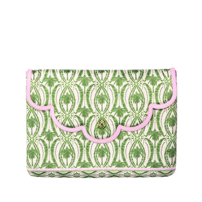 Laptop Sleeve, Textured Palm Stripe