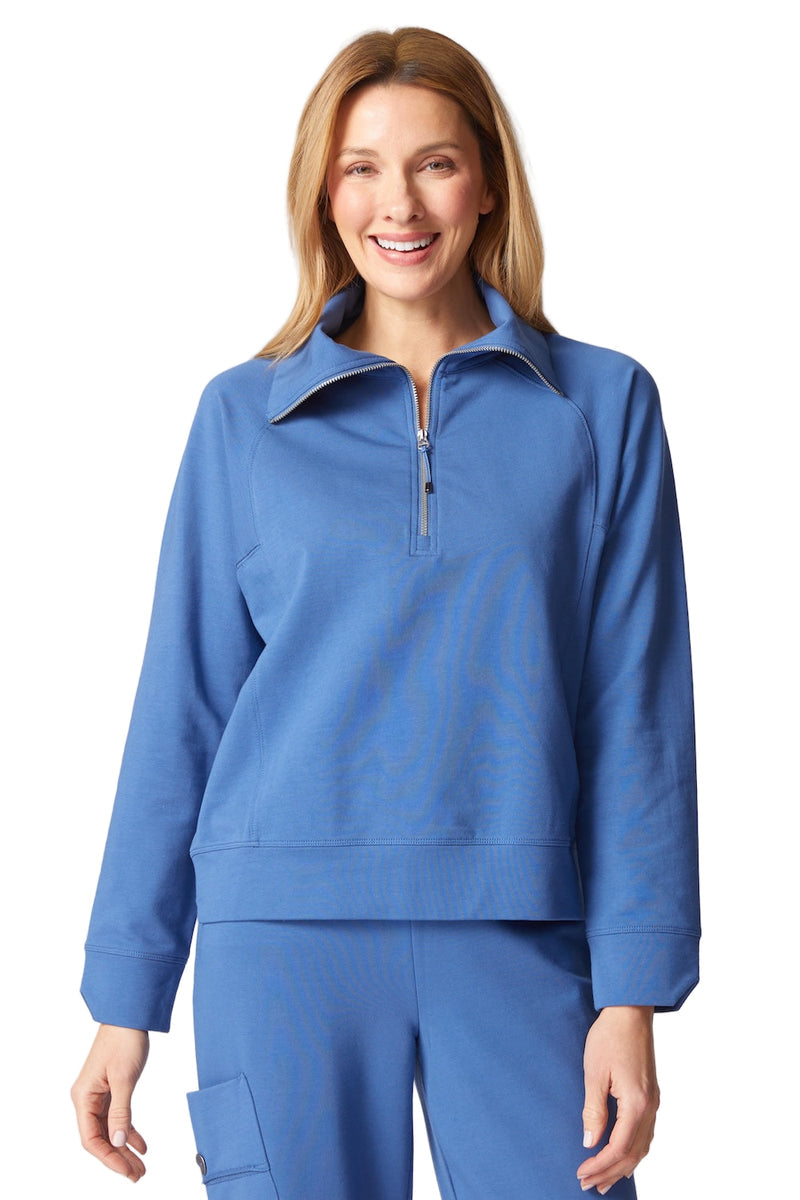 Habitat | French Terry Fashion Quarter Zip Sweater