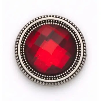 Magnebutton | Red Crystal Magnet Button