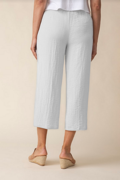 Habitat | Express Travel Solid Ruched Straight Crop