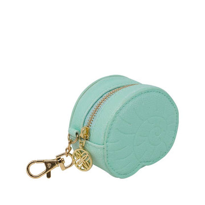 Mini Keychain Pouch - Shell