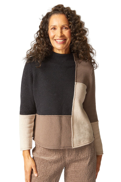 Habitat | Yin Yang Funnel Neck Pullover