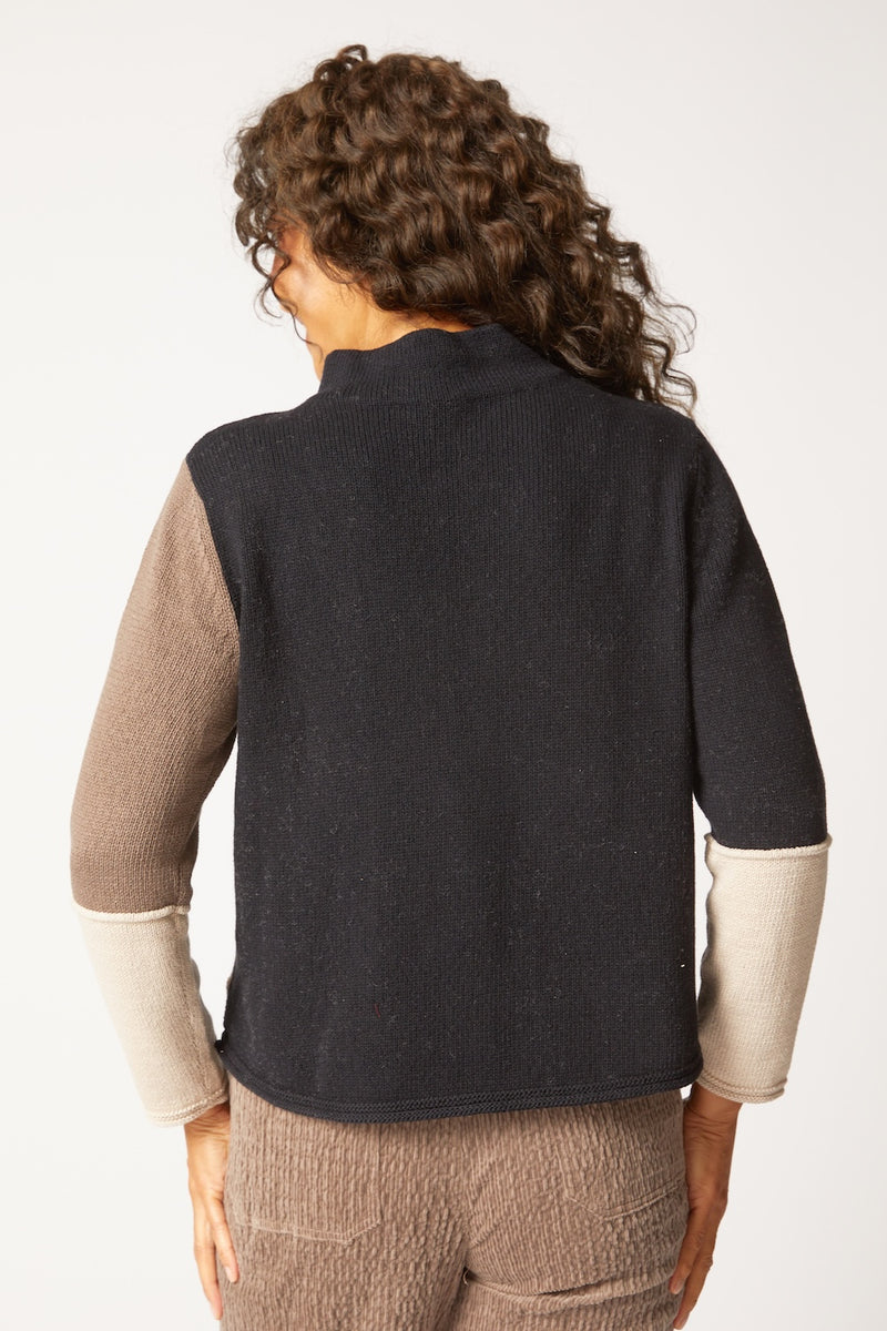 Habitat | Yin Yang Funnel Neck Pullover