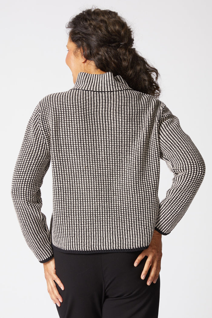 Habitat | Night and Day Button Collar Sweater