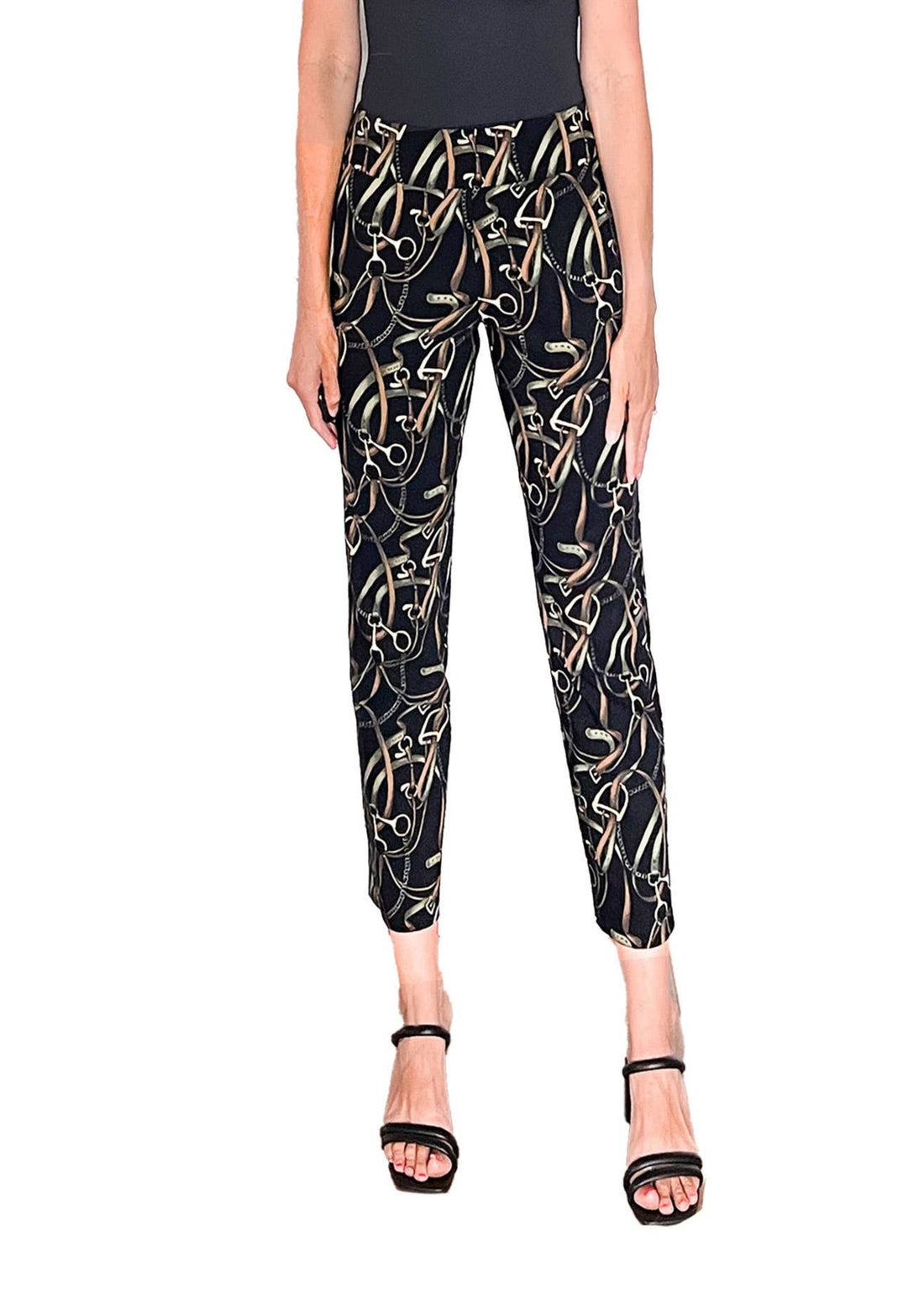 Krazy Larry P507 Pull on Pant - Black Belts