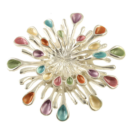 Sunburst Magnetic Brooch