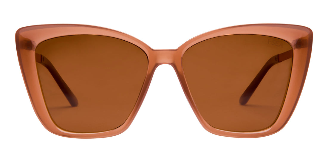 Aloha Fox Sunglasses - Dusty Rose/Brown