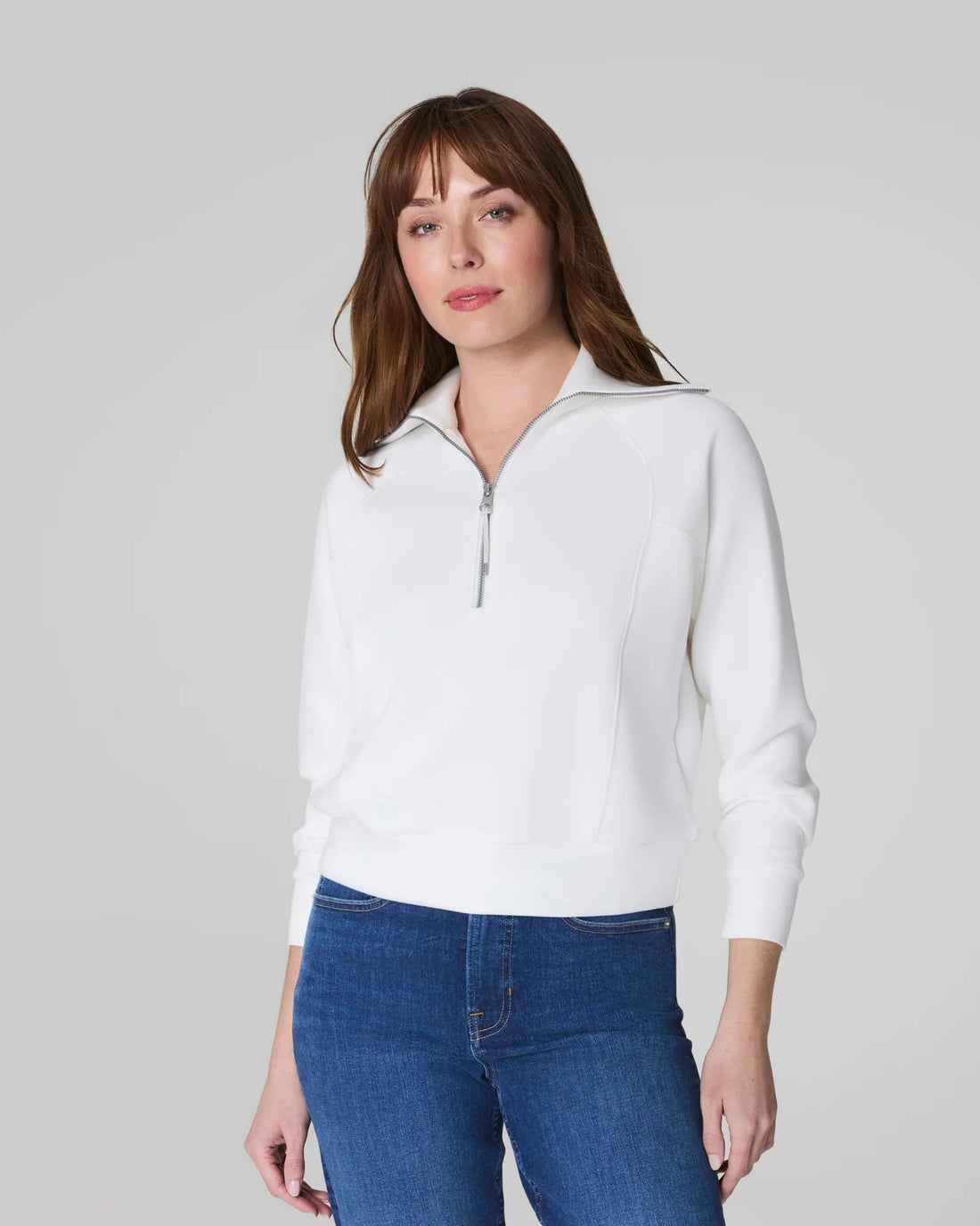 Spanx | Airessentials Half Zip Powder