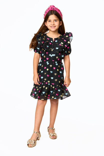 Mini Norma Girls Dress - Nobodys Darling