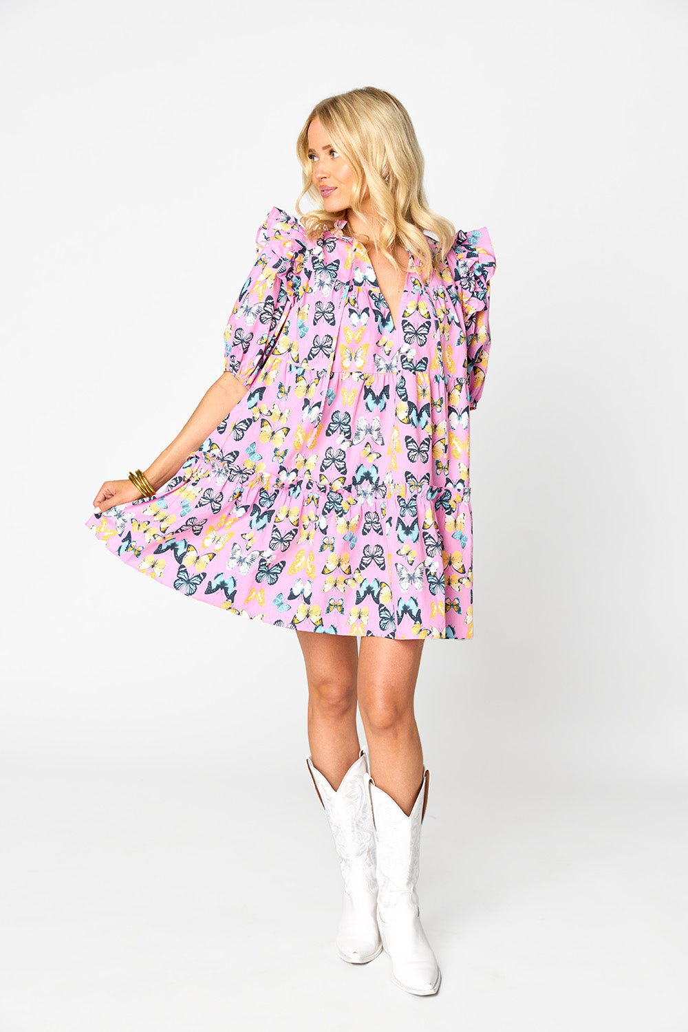 Ensley Short Dress - Feelin&