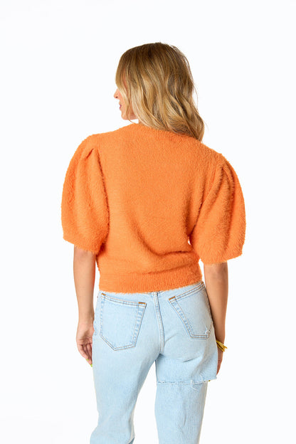 Macy Crop Sweater - Mango