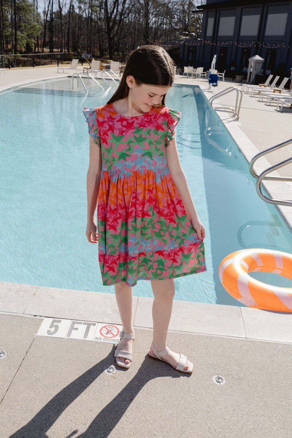 Briton Court | Girls Logan Dress | Starfish