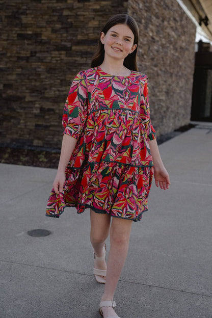 Briton Court | Girls Quinn Tiered Dress