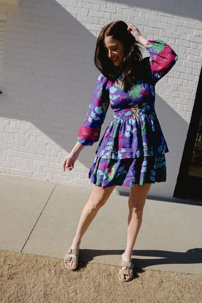 Briton Court | Natali Mini Dress | Violet Seas