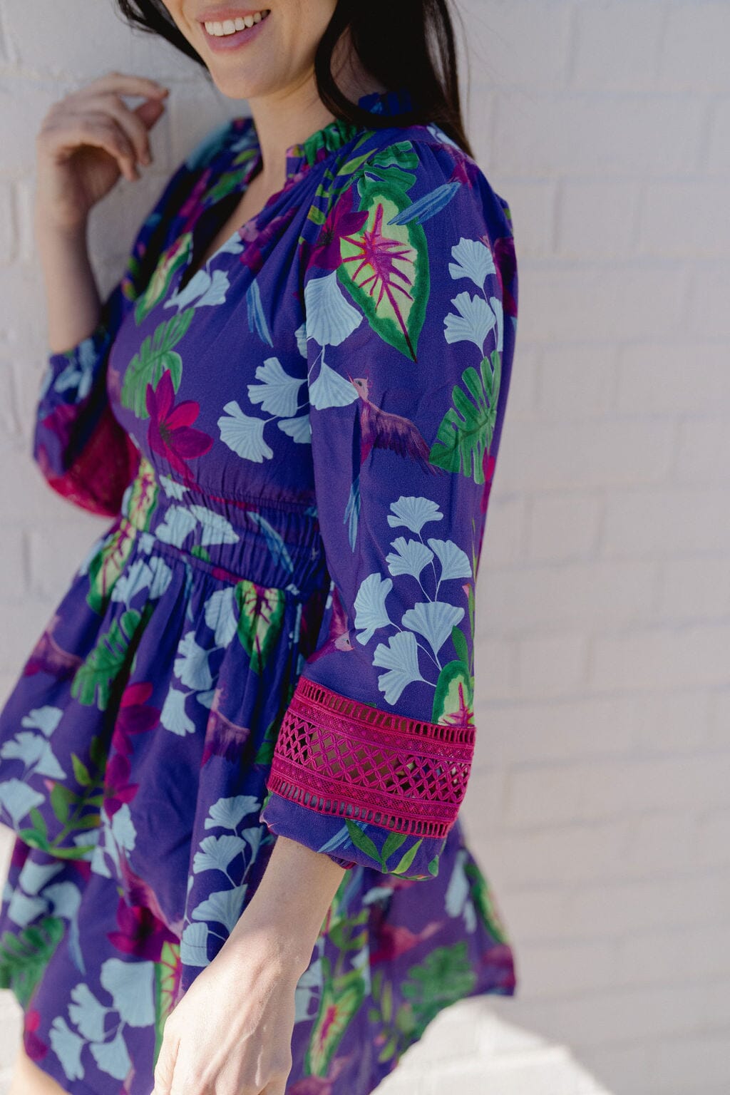 Briton Court | Natali Mini Dress | Violet Seas