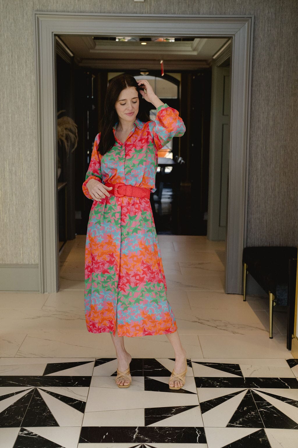 Briton Court | Sienna Midi Dress - Starfish