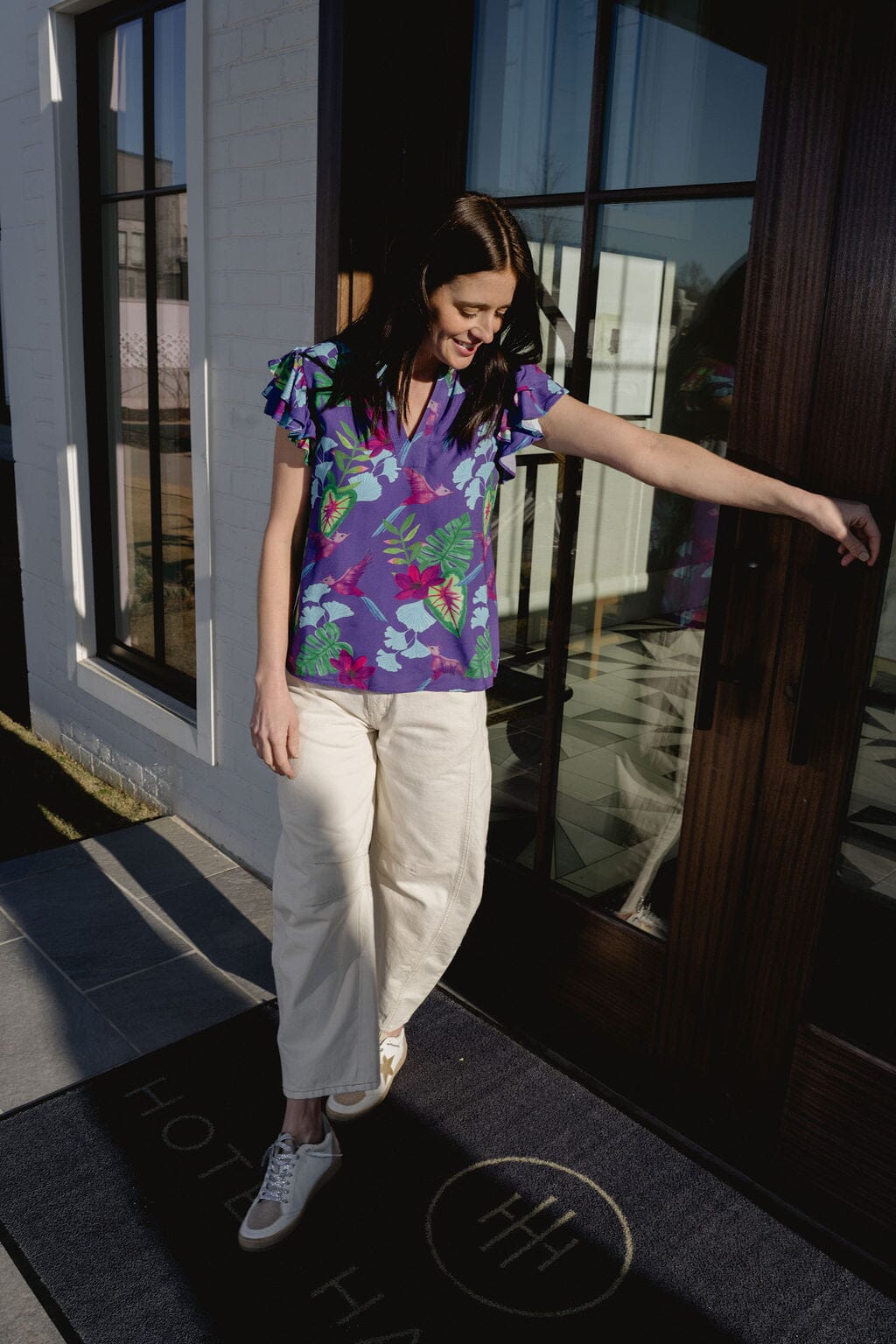 Briton Court | Delilah Top | Violet Seas