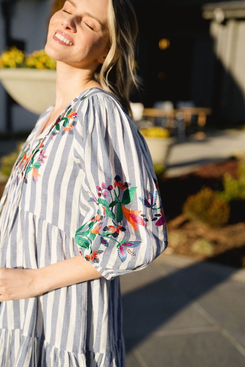 Briton Court | Paula Mini Dress | Striped
