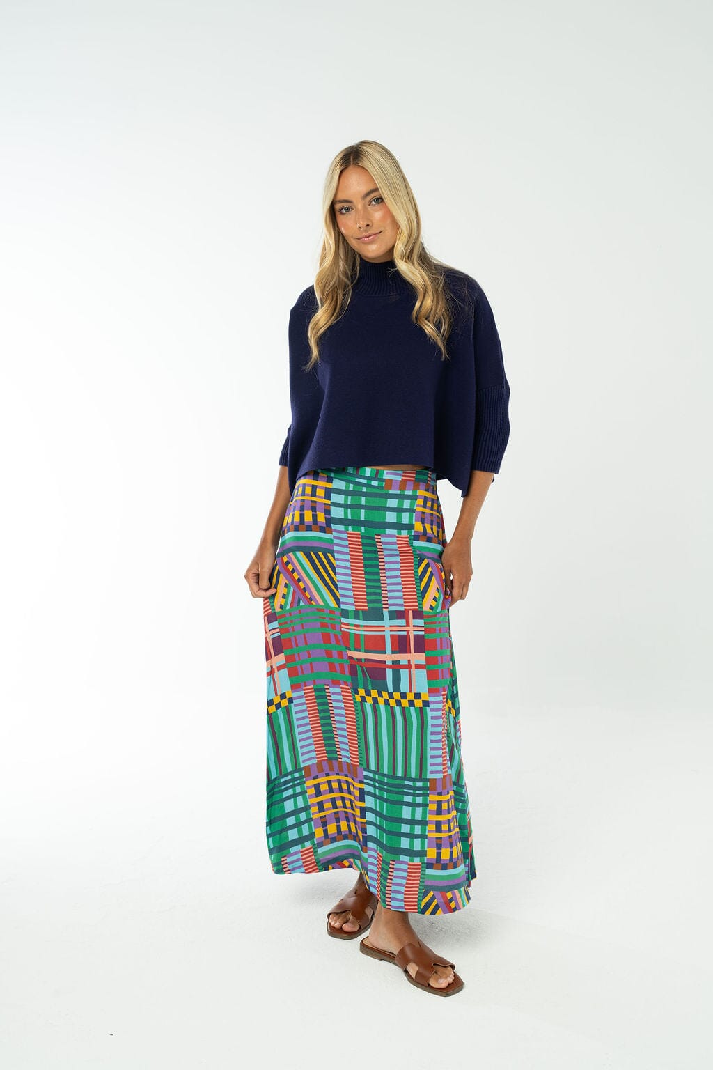 Tiffany Skirt- Fall Plaid