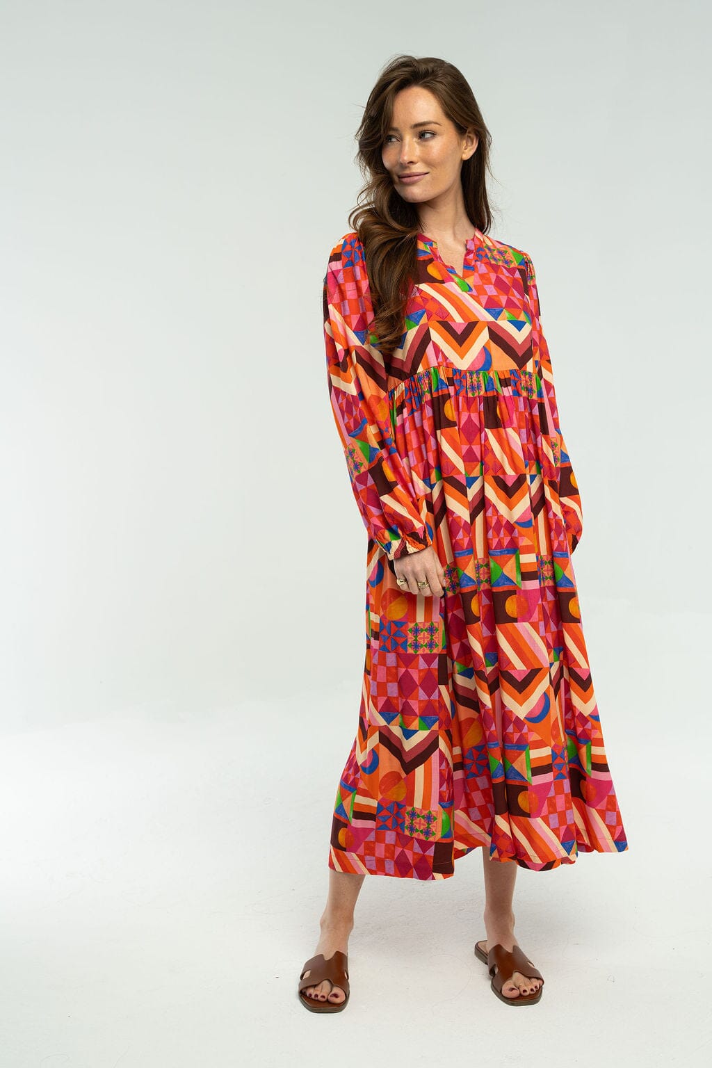Long Sleeve Jenny Maxi