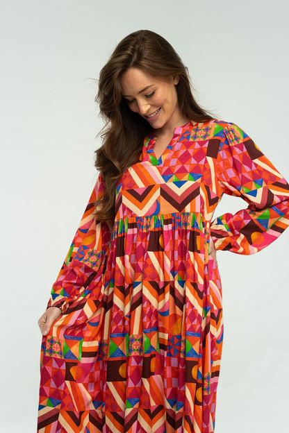 Long Sleeve Jenny Maxi