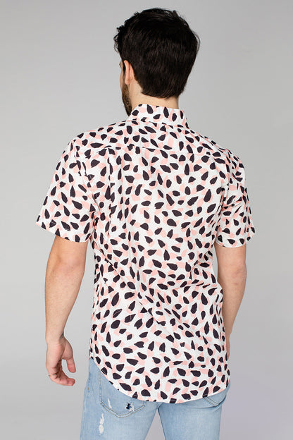 Buddy Love | Robert Button Down Dress Shirt - Flamingo