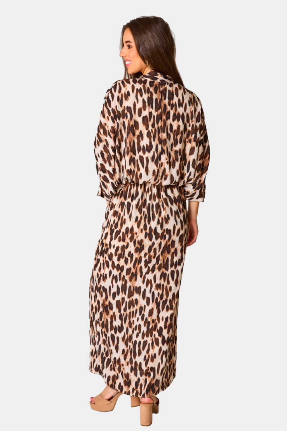 Jude Long Sleeve Maxi Dress - Kiara