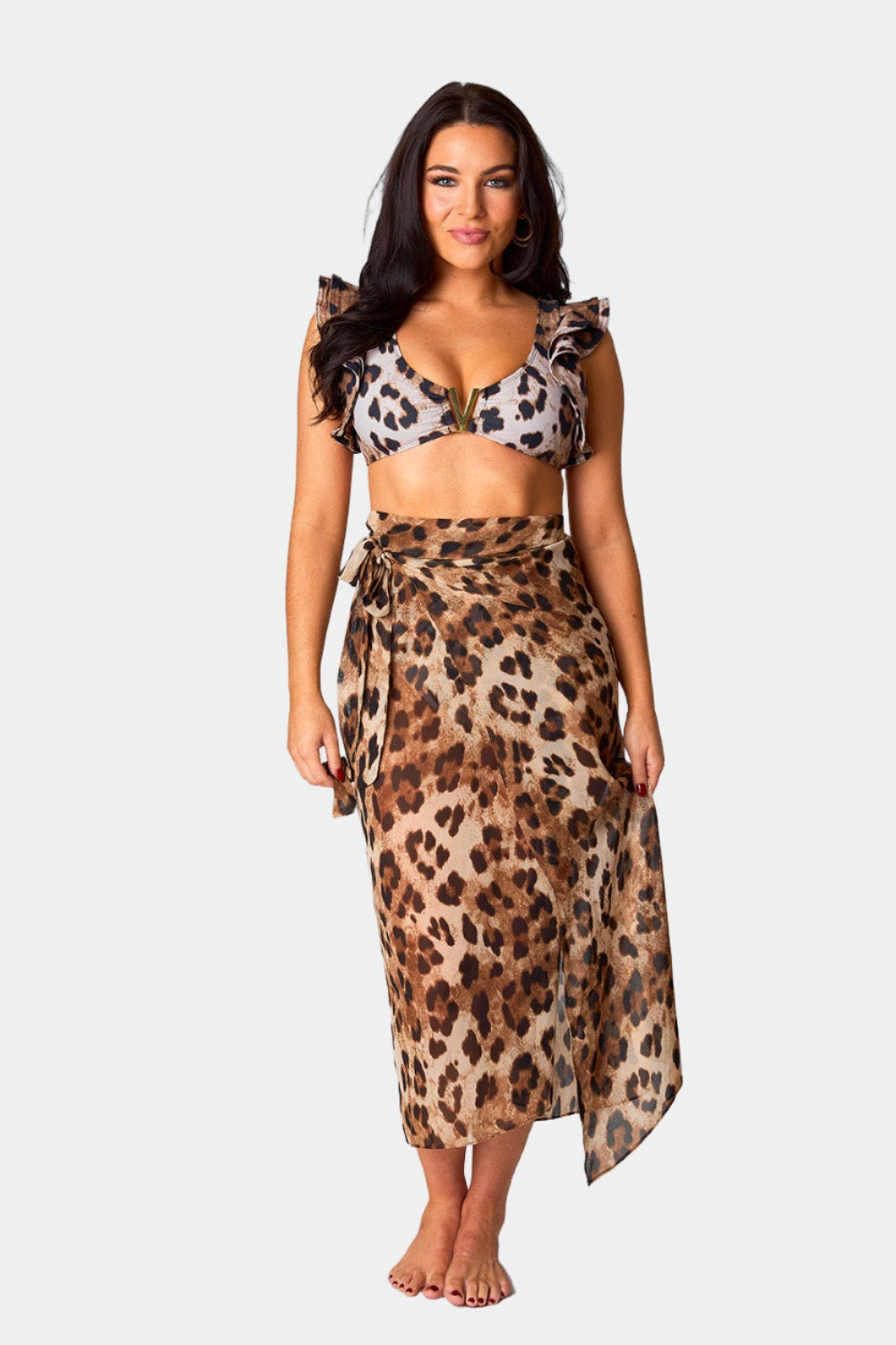 Neptune Cover Up Sarong Skirt - Prowl