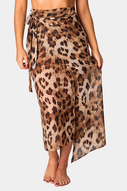 Neptune Cover Up Sarong Skirt - Prowl