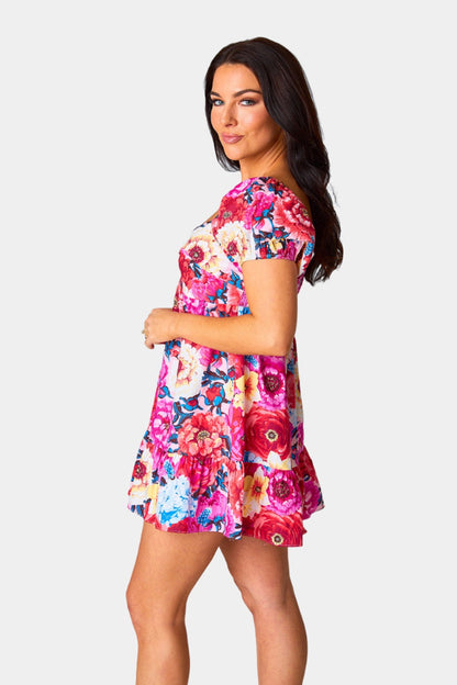 Diego Babydoll Mini Dress - Jubilee