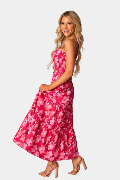 Tamra Smocked Two-Piece Set - Posies