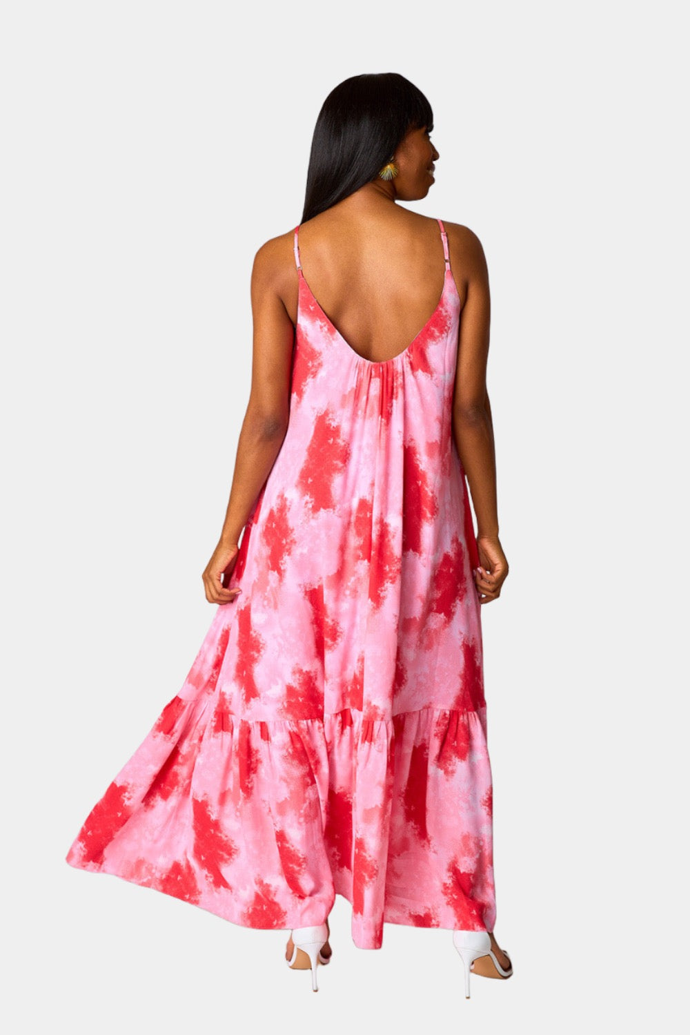 Katey Scooped Neck Maxi Dress - Sunset