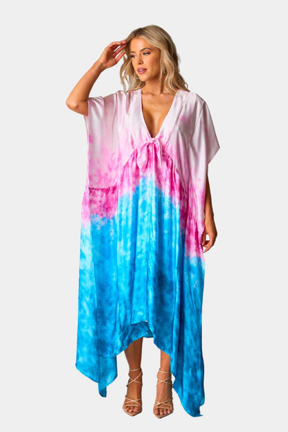 Mamie Caftan Maxi Dress - Shoreline