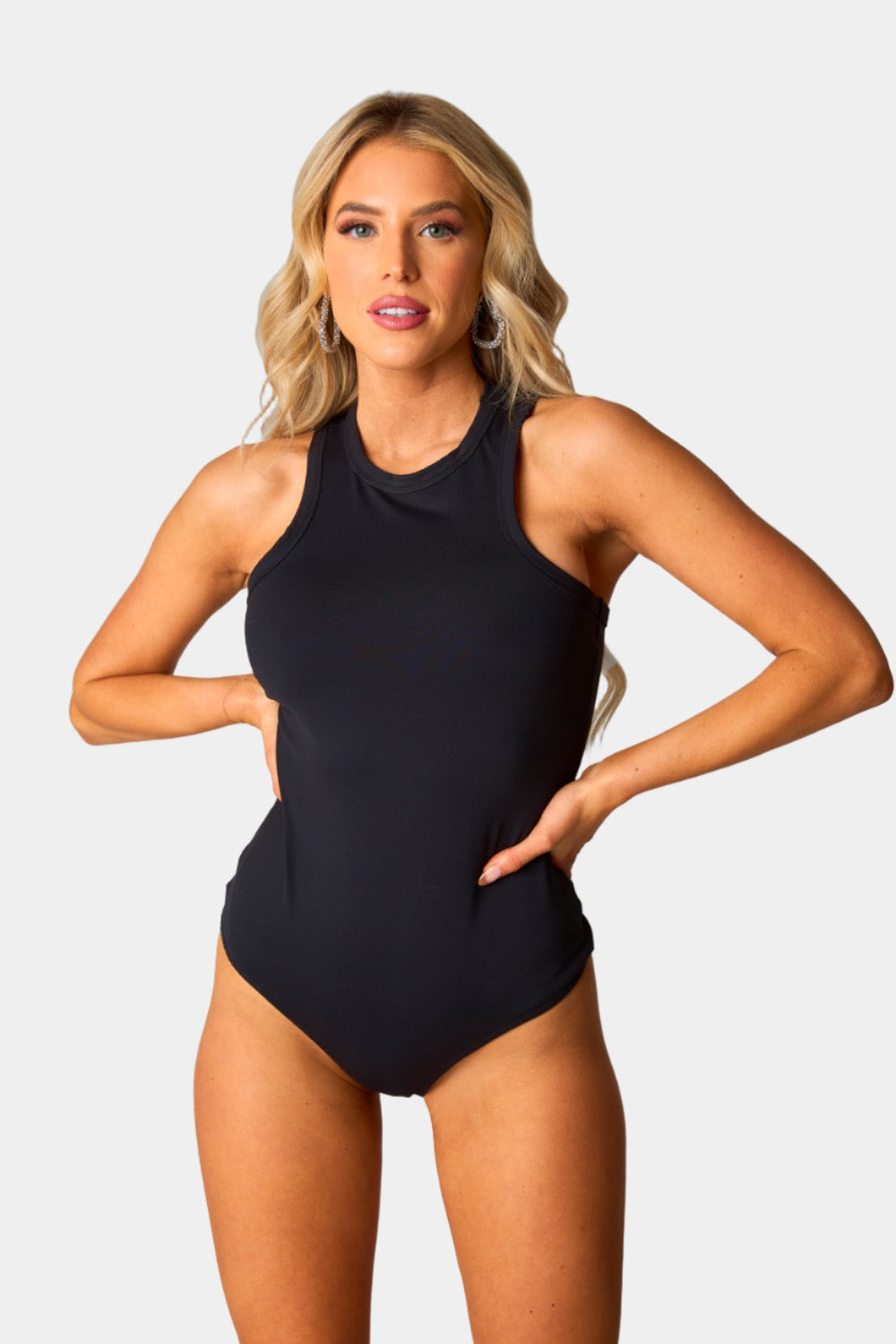 Jada Racerback Bodysuit - Panther