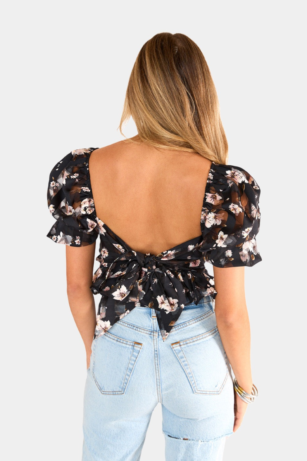 Chloe Bustier Top - Flower Basket