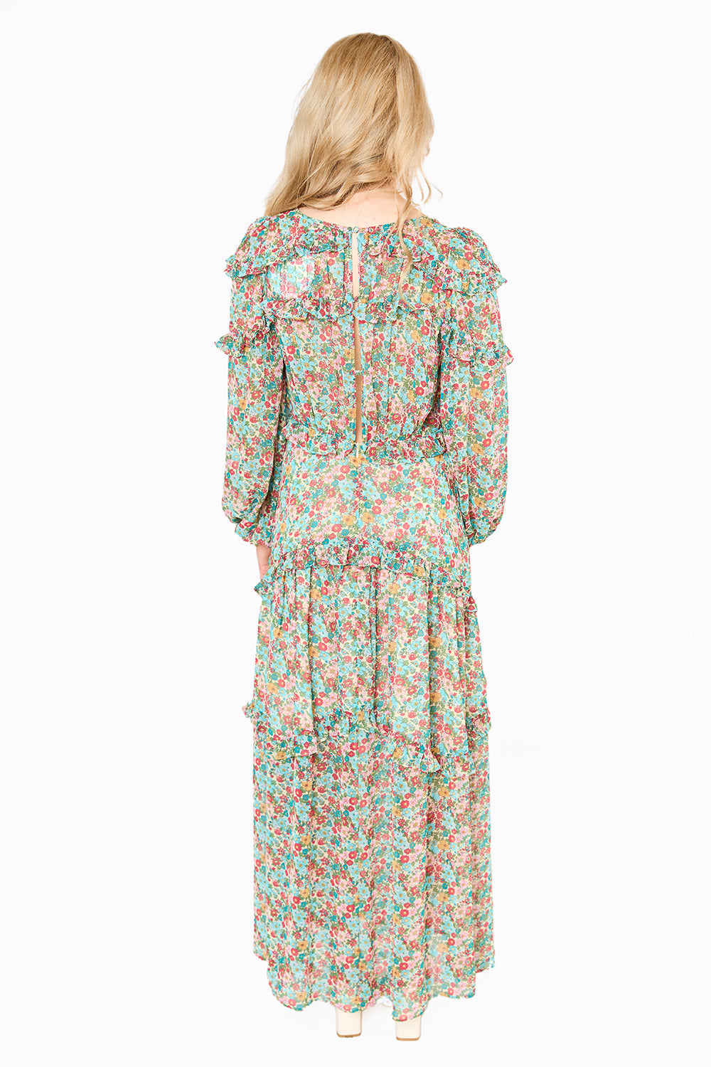 Pia Long Sleeve Maxi Dress - Lush